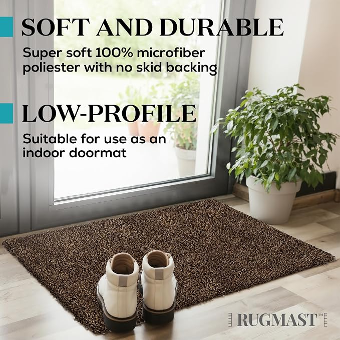 Premium Microfiber Indoor Door Mat – 36"x60" Washable Entry Mat, Waterproof - Image 5