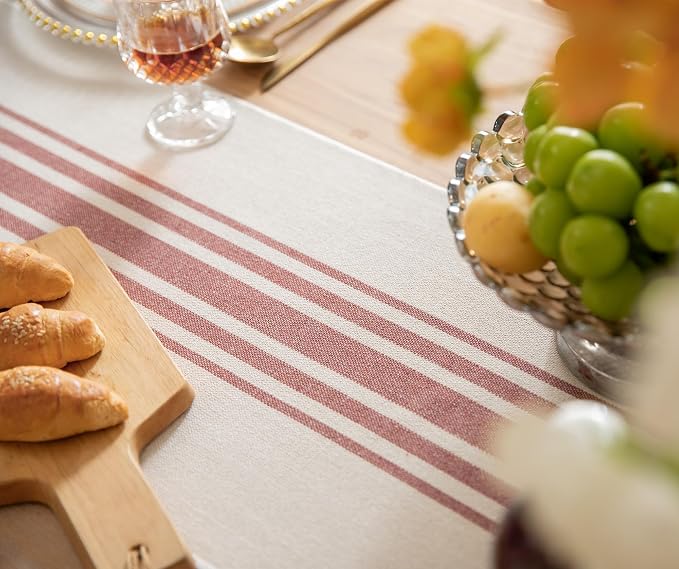 Boho Table Runner for Modern Farmhouse Fall Decor, Dining Table décor 13 x 108 - Image 5