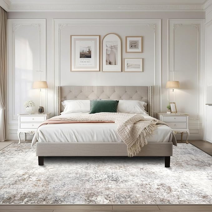 Srugn Washable Rugs 6x9 Area Rugs - Image 8