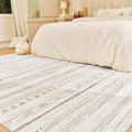 6x9 Area Rugs for Living Room Machine Washable Rug Distressed Indoor Carpet by Tchdio