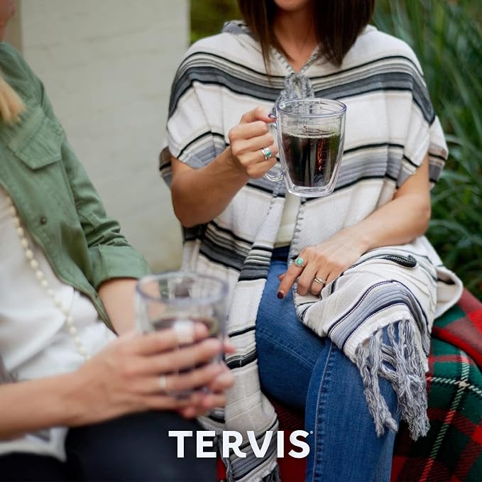 Tervis Clear & Colorful Tabletop Made in USA Double Walled Insulated Tumbler - Image 8