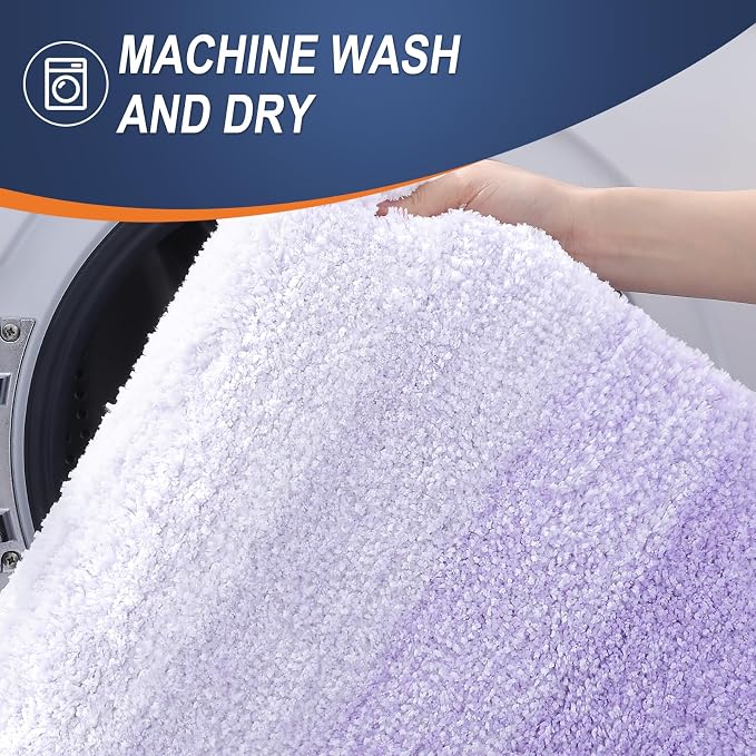 OLANLY Large Bathroom Rugs Mat 44x32, Extra Soft Absorbent Microfiber Bath Rug - Image 6