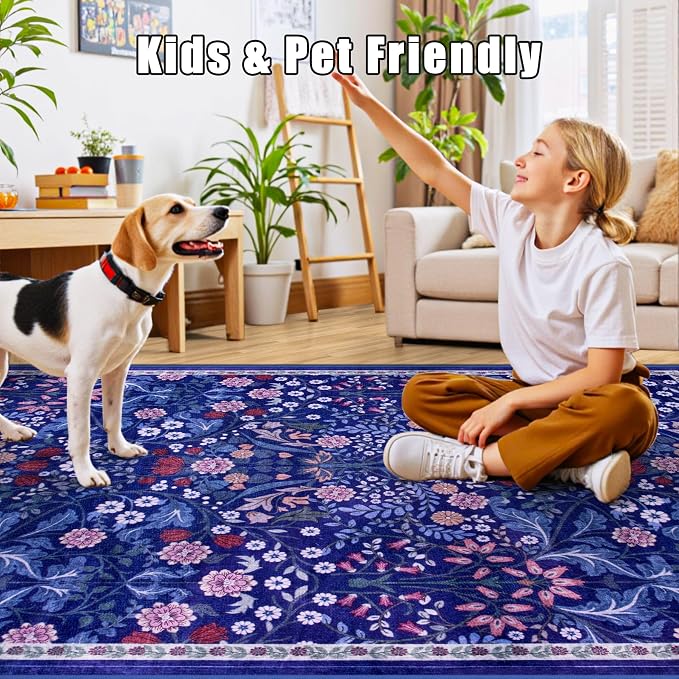 Runner Rug for Entryway: 2x5 Kitchen Rugs Non Slip Washable Ultra-Thin Soft - Image 7