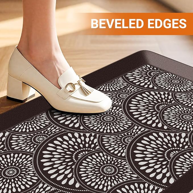 Mattitude 4/5 Inch Kitchen Mat, 17.3x28in Heavy Duty Ergonomic Comfort Foam - Image 7