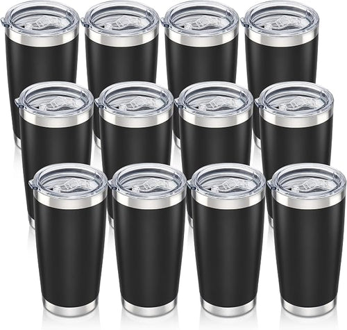 20 oz Tumbler with Lid Stainless Steel Insulated Tumblers Bulk Cups Mug | by Orebigo