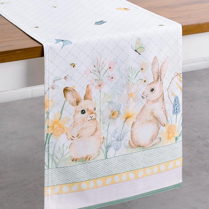 Maison d' Hermine Table Runner 100% Cotton 14.50" x 72" | Table Runners 72 - Image 9
