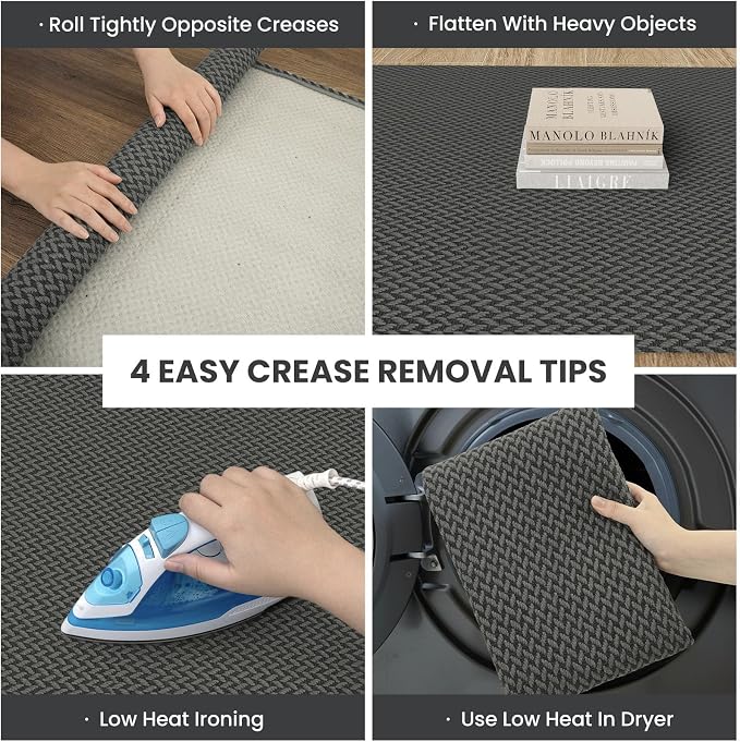 IOHOUZE Washable Runner Rug 2x5 Non Slip Runners - Image 2