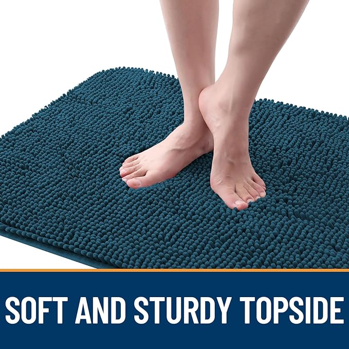 OLANLY Dog Door Mat for Muddy Paws 50x30, Absorbs Moisture and Dirt, Absorbent - Image 4