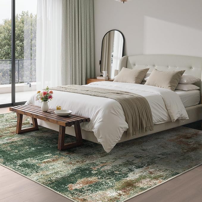 BEIMO Area Rugs 6x9 for Living Room Bedroom, Modern Abstract Machine Washable - Image 4