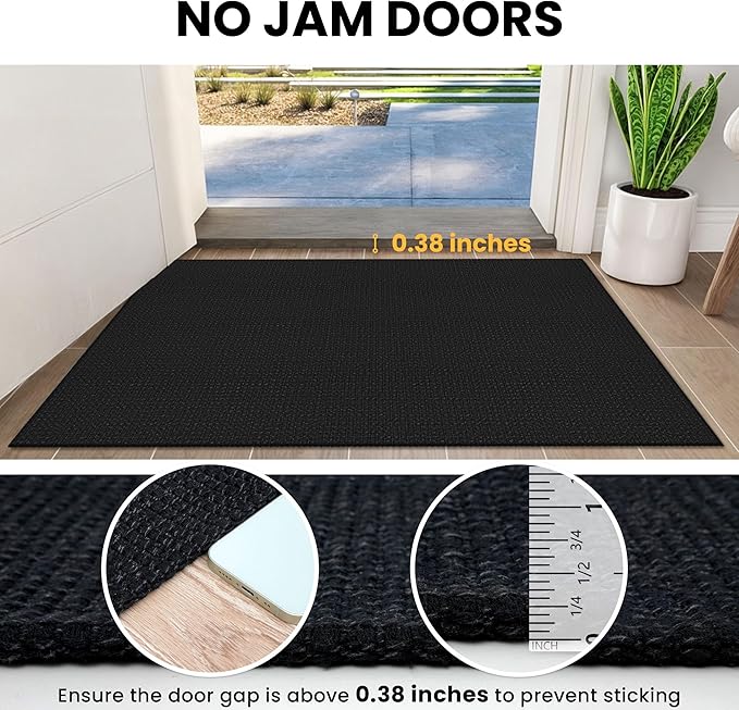IOHOUZE Washable Area Rug 5x7 Non Slip Rubber Backed Rugs - Image 3