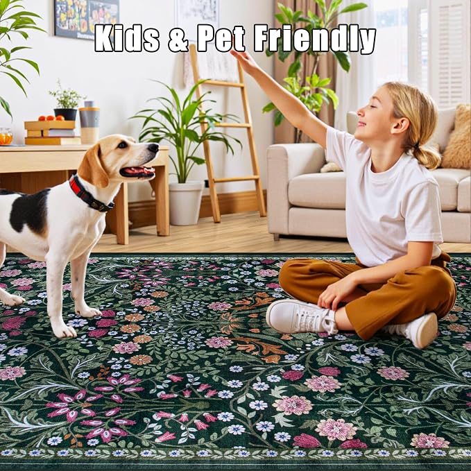 Runner Rug for Entryway: 2x5 Kitchen Rugs Non Slip Washable Ultra-Thin Soft - Image 7
