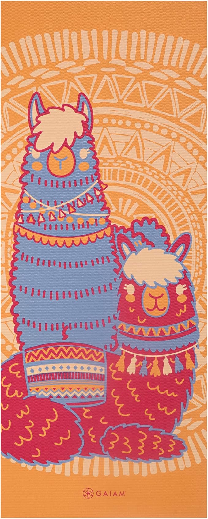 Gaiam Kids Yoga Mat Exercise Mat, Yoga for Kids with Fun Prints - Playtime for Babies, Active & Calm Toddlers and Young Children (60" L x 24" W x 3mm Thick)