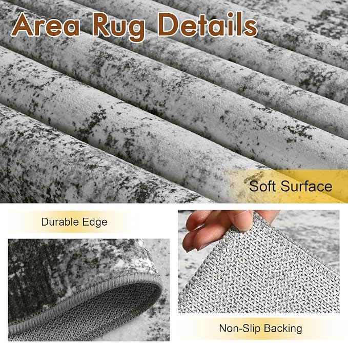 9x12 Ft Extra Large Washable Area Rugs - Image 6