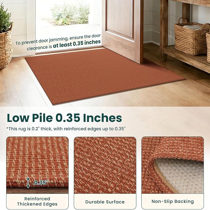 KOZYFLY Orange 3x12 Runners Rugs - Image 4