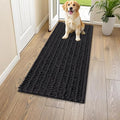 Smiry Dog Door Mat for Muddy Paws 47x17, Absorbent Dirt Trapper, Non-Slip by Smiry