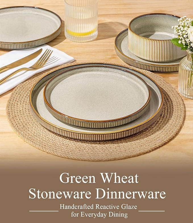 GBHOME Stoneware Dinnerware Sets - Image 3
