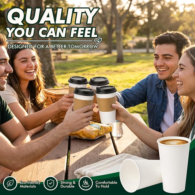 16 oz Disposable Coffee Cups - Image 5