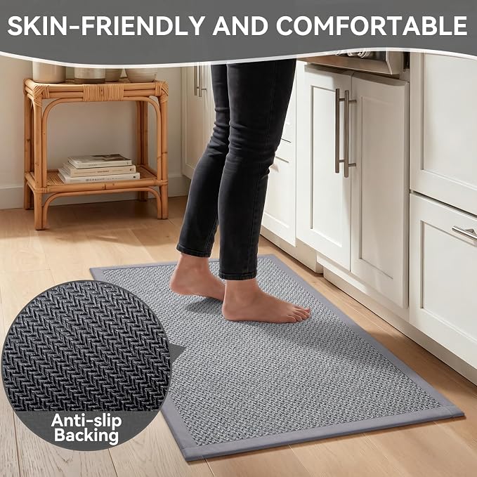 Kitchen Rugs Non-Slip and Washable, Kitchen Mats - Image 5