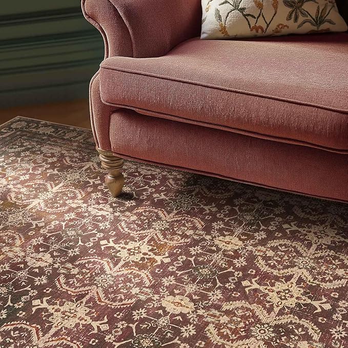 Rugxara 8x10 Area Rugs for Living Room Bedroom, Large Washable Christmas Rug - Image 5