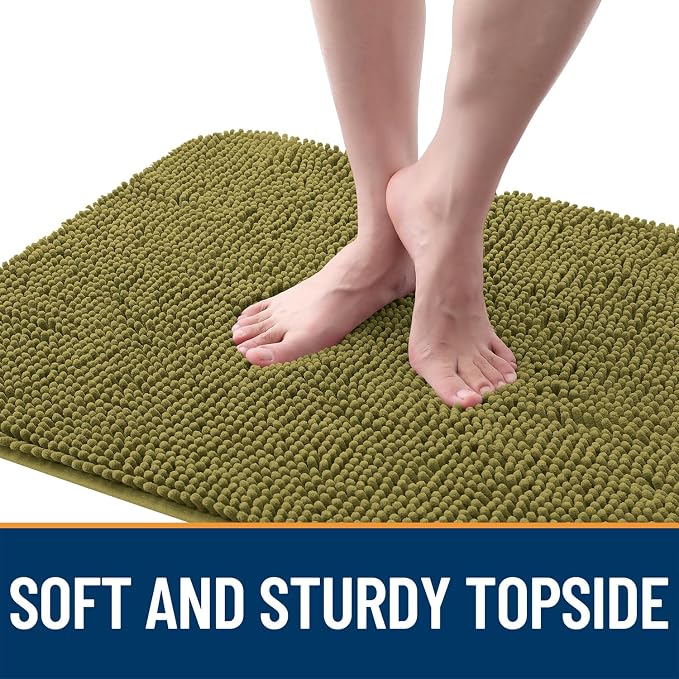 OLANLY Dog Door Mat for Muddy Paws 44x32, Absorbs Moisture and Dirt, Absorbent - Image 4