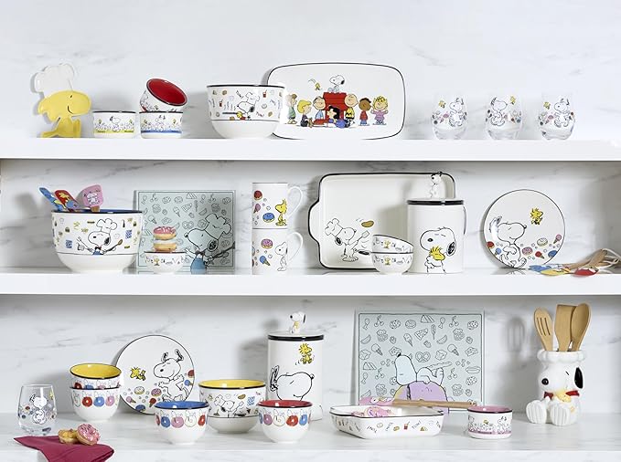 Lenox Chef Snoopy Porcelain Snack Bowls, gift - Image 3