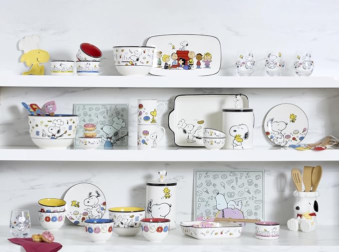 Lenox Chef Snoopy Porcelain Serving Tray | durable everyday use | 14 x 7.75 - Image 3