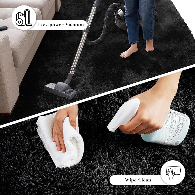 yongyangjuxin Fluffy Rug Shag Area Rug, Large Shag Area Rugs - Image 7