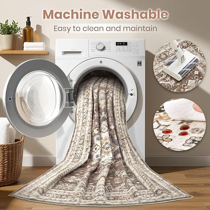 Vintage Living Room Area Rug 10x13 - Image 2