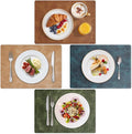 MOSAYT Vinyl Placemats Set of 4-12 X 17 Inch by MOSAYT