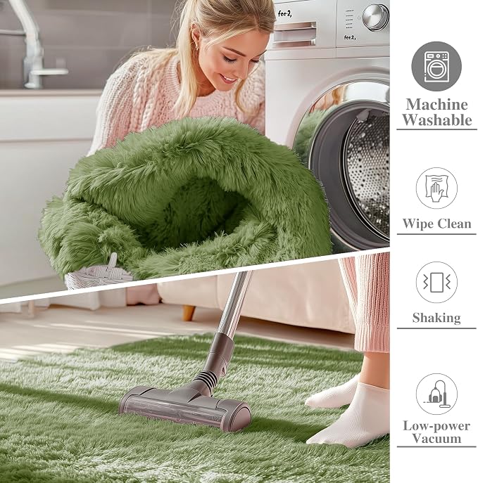 OLANLY 6x9 Machine Washable Large Area Rugs - Image 2