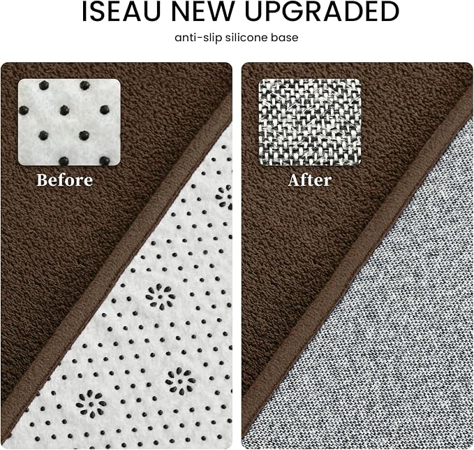ISEAU 5x7 Rug for Living Room, Soft Memory Foam Carpet - Image 2