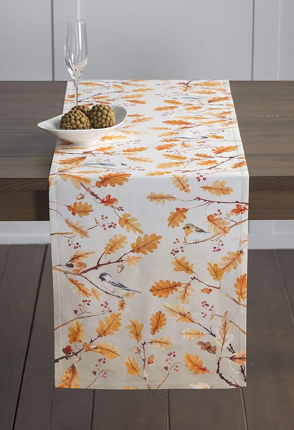 Maison d' Hermine Table Runner 100% Cotton 14.50" x 90" | Table Runners 90 - Image 3