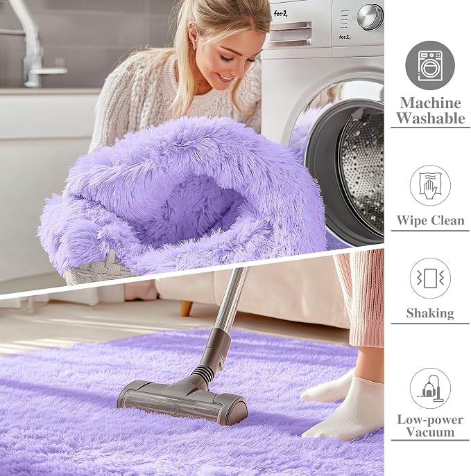OLANLY 5x8 Machine Washable Large Area Rugs - Image 2