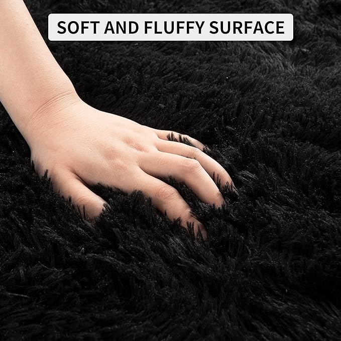 Tepook Super Soft Fluffy Rug for Bedroom, Modern Shaggy Fuzzy Kids Rugs for - Image 8