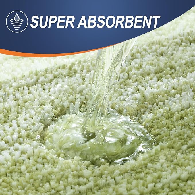 OLANLY Large Bathroom Rugs Mat 40x24, Extra Soft Absorbent Microfiber Bath Rugs - Image 4