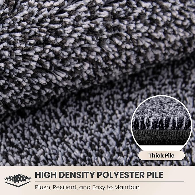 PURRUGS Dirt Trapping Door Mat 31.5" x 47", Non-Slip Machine Washable Entryway - Image 4