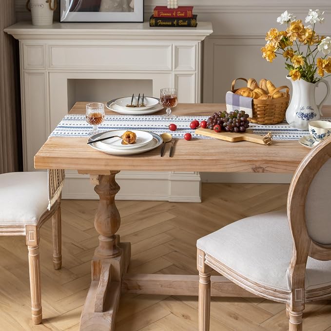 Caflife Boho Table Runner 108 Inchs Long, Dining Room Home Decor - Image 7