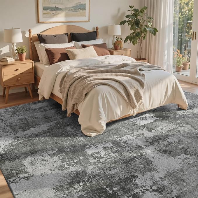 8x10 Ft Large Area Rugs for Living Room, Soft Non-Slip Washable Rugs Modern - Image 4