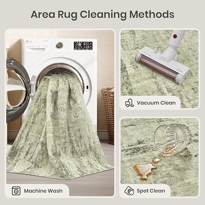 Valenrug Washable Rug 4x6 - Image 5