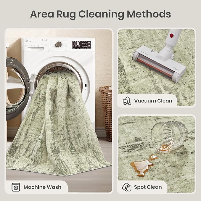 Valenrug Washable Rug 5x7 - Image 5