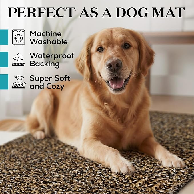 Premium Microfiber Indoor Door Mat – 36"x60" Washable Entry Mat, Waterproof - Image 2