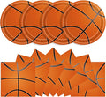 40 Pcs Basketball Plates and Napkins Party Tableware Set, Serves 20 | by KFJBPB