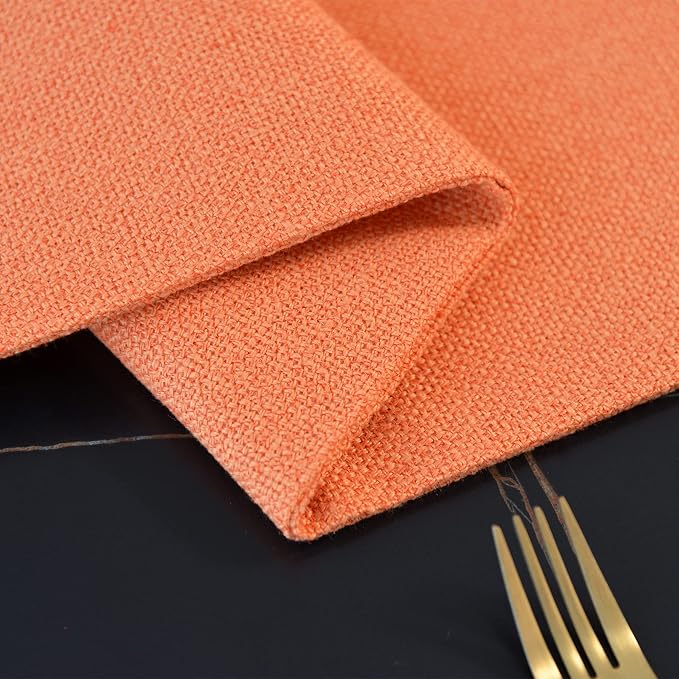 Dinning Table Runner Cloth 12 x 48 Inches Farmhouse Kitchen Coffee Burlap Table - Image 4