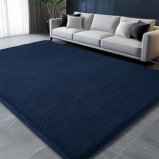 Sour Lemon 6x9 Area Rugs for Living Room, Soft Large Area Rug Fluffy Rugs for - Image 8