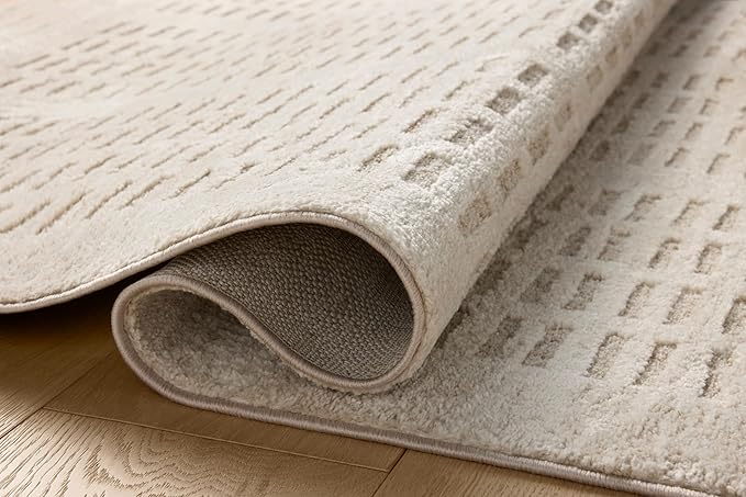 Loloi Amber Lewis Monty Collection MOT-03 Ivory/Beige 2'-7" x 10'-0" Runner Rug - Image 3