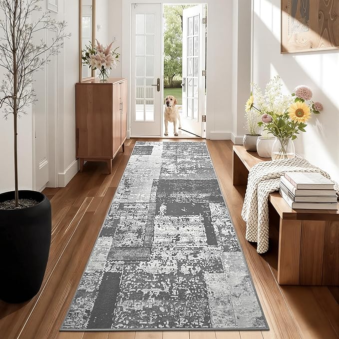 LOCHAS Washable Runner Rugs for Hallway, 2x6 Non Sip Soft Rug for Bedroom by LOCHAS
