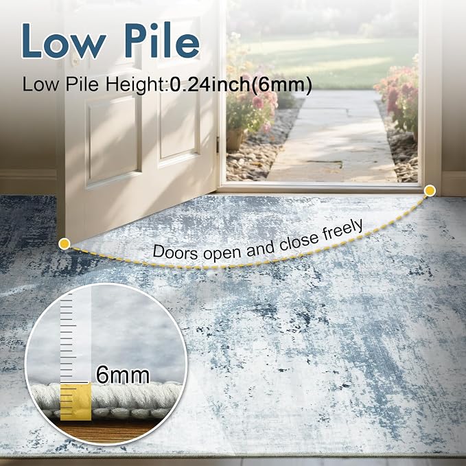 9x12 Ft Extra Large Washable Area Rugs - Image 7