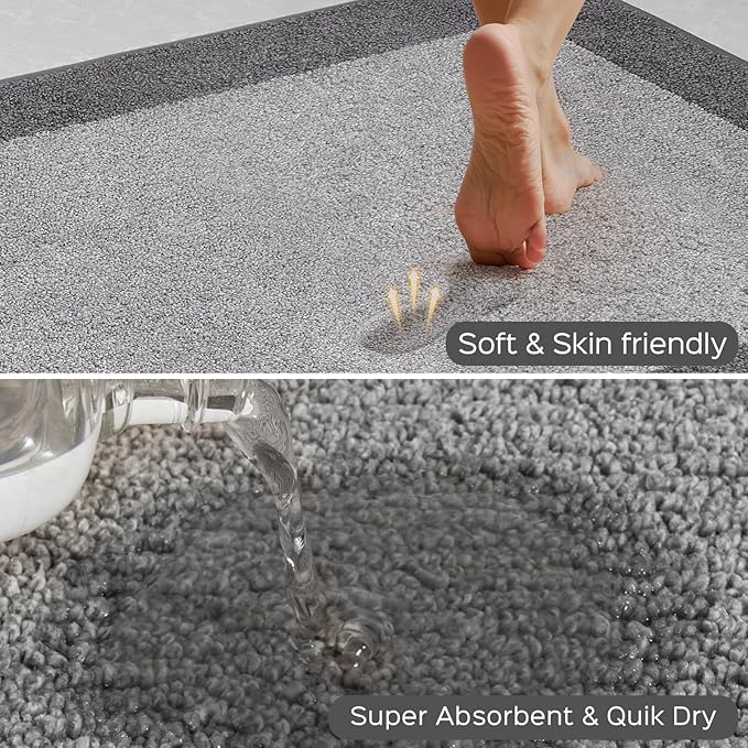 Machine Washable Kitchen Rug 24" x 84", Non Slip Kitchen Mat - Image 2