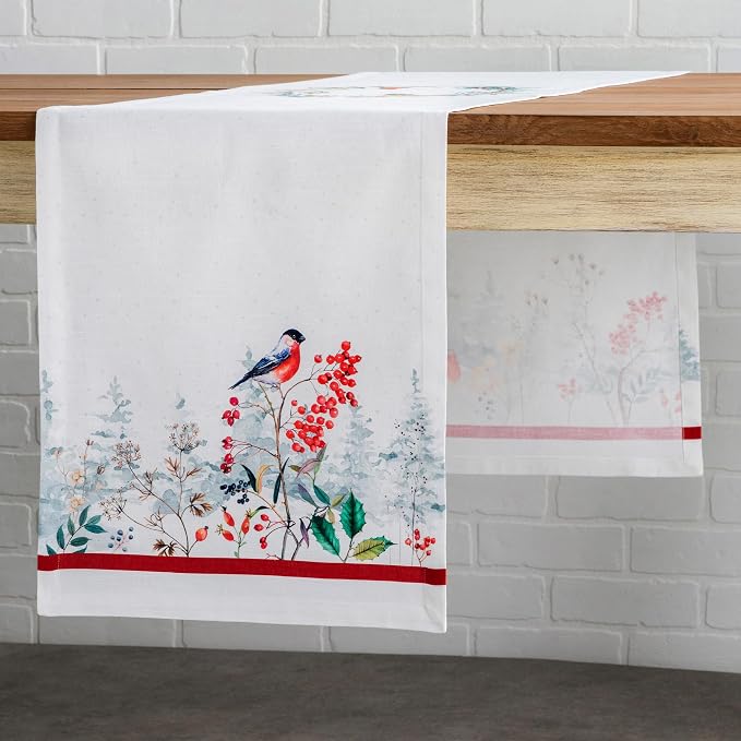 Maison d' Hermine Table Runner 100% Cotton 14.50" x 60" | Table Runners 60 - Image 8