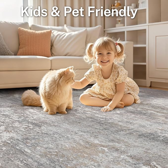 8ft Round Area Rug - Image 7